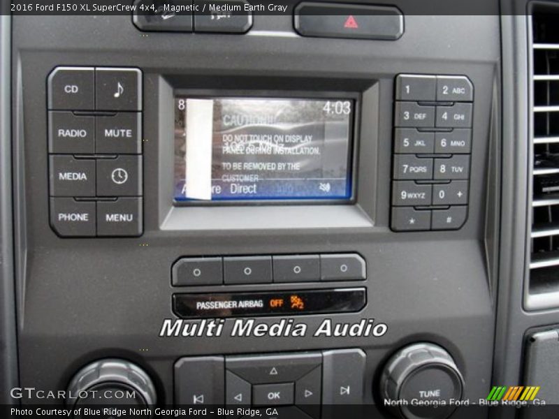 Magnetic / Medium Earth Gray 2016 Ford F150 XL SuperCrew 4x4