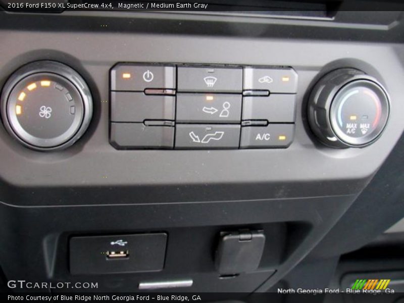 Magnetic / Medium Earth Gray 2016 Ford F150 XL SuperCrew 4x4