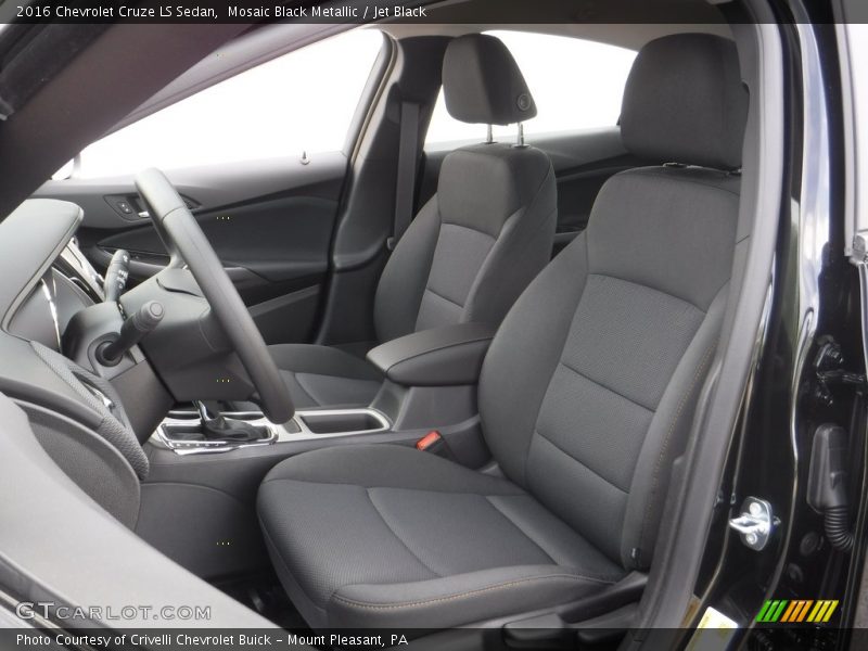 Mosaic Black Metallic / Jet Black 2016 Chevrolet Cruze LS Sedan
