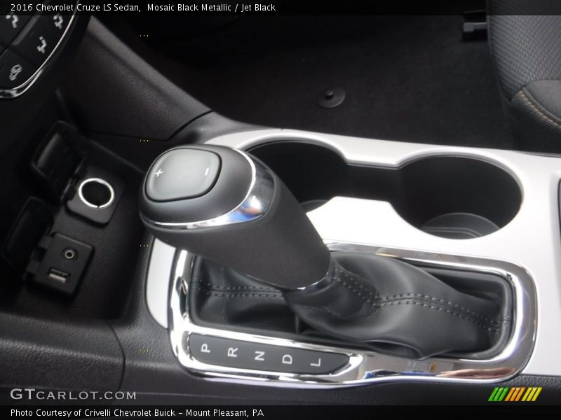 Mosaic Black Metallic / Jet Black 2016 Chevrolet Cruze LS Sedan