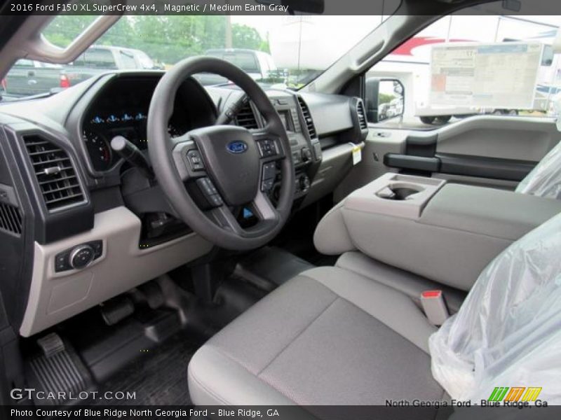 Magnetic / Medium Earth Gray 2016 Ford F150 XL SuperCrew 4x4