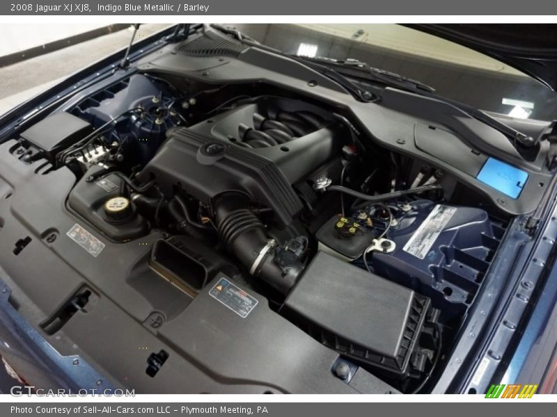 Indigo Blue Metallic / Barley 2008 Jaguar XJ XJ8