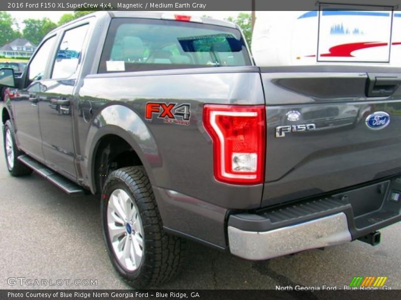 Magnetic / Medium Earth Gray 2016 Ford F150 XL SuperCrew 4x4