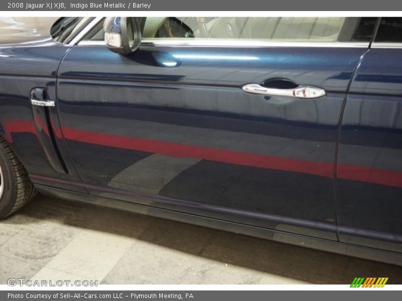 Indigo Blue Metallic / Barley 2008 Jaguar XJ XJ8