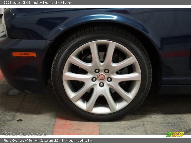 Indigo Blue Metallic / Barley 2008 Jaguar XJ XJ8