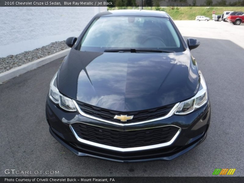 Blue Ray Metallic / Jet Black 2016 Chevrolet Cruze LS Sedan