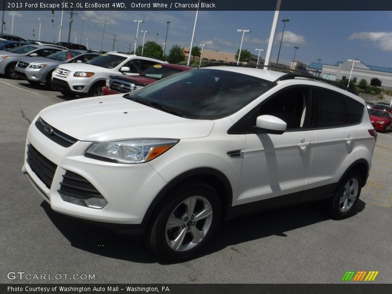 Oxford White / Charcoal Black 2013 Ford Escape SE 2.0L EcoBoost 4WD