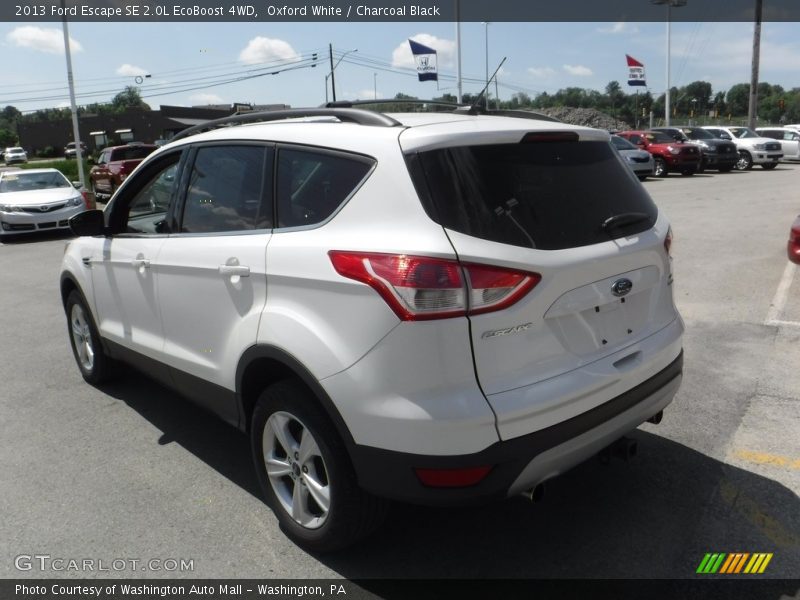 Oxford White / Charcoal Black 2013 Ford Escape SE 2.0L EcoBoost 4WD