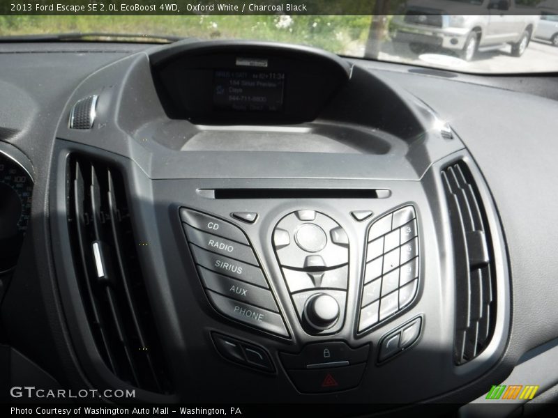 Oxford White / Charcoal Black 2013 Ford Escape SE 2.0L EcoBoost 4WD
