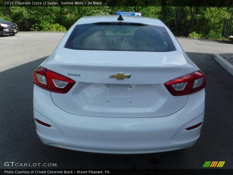 Summit White / Jet Black 2016 Chevrolet Cruze LS Sedan