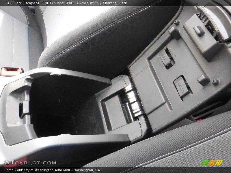 Oxford White / Charcoal Black 2013 Ford Escape SE 2.0L EcoBoost 4WD