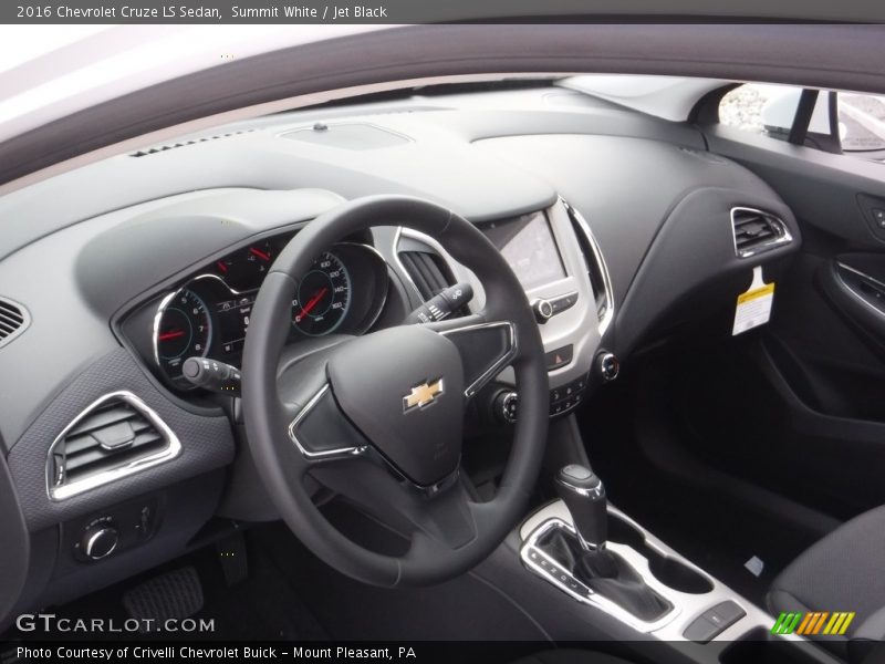 Summit White / Jet Black 2016 Chevrolet Cruze LS Sedan