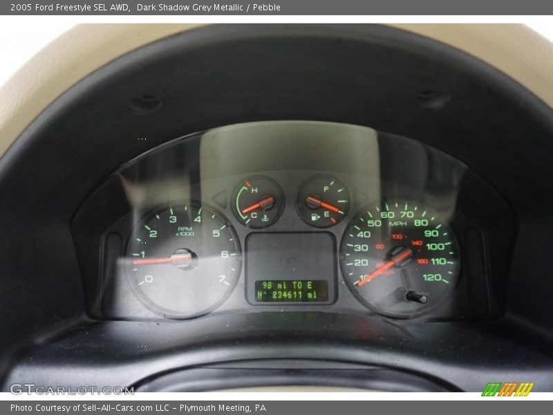 Dark Shadow Grey Metallic / Pebble 2005 Ford Freestyle SEL AWD