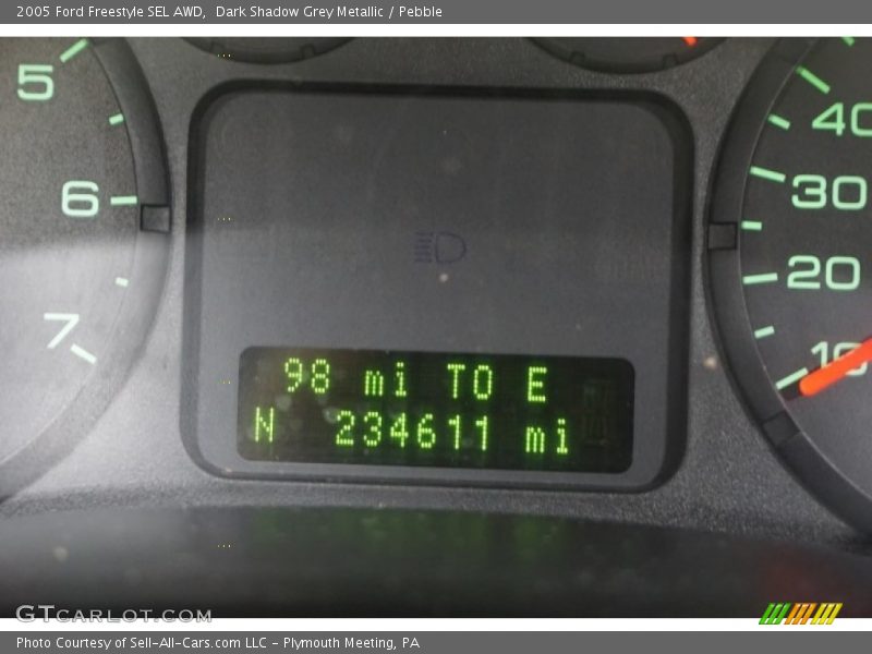 Dark Shadow Grey Metallic / Pebble 2005 Ford Freestyle SEL AWD