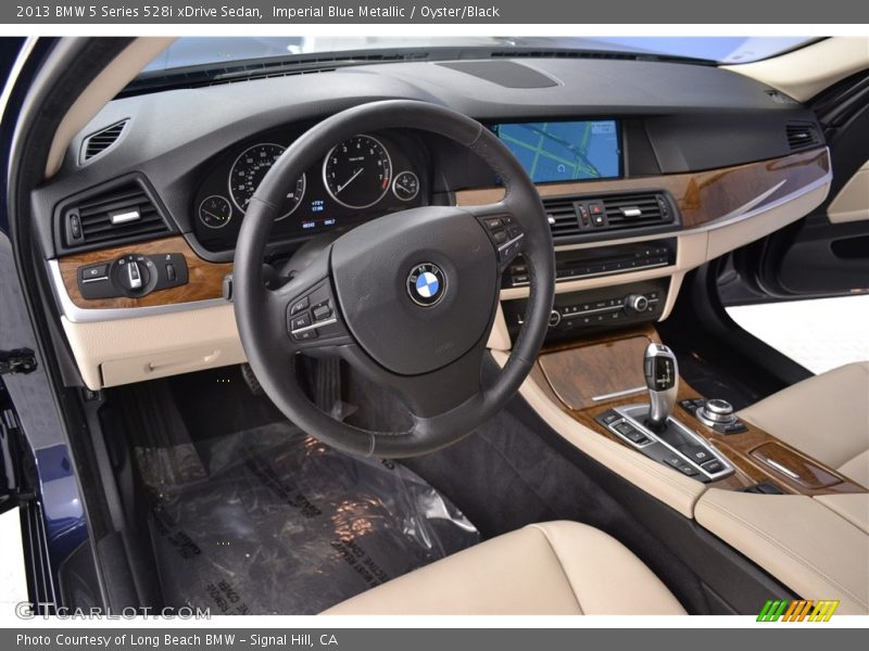 Imperial Blue Metallic / Oyster/Black 2013 BMW 5 Series 528i xDrive Sedan