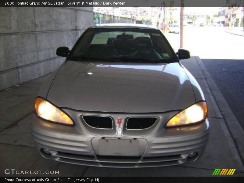 Silvermist Metallic / Dark Pewter 2000 Pontiac Grand Am SE Sedan