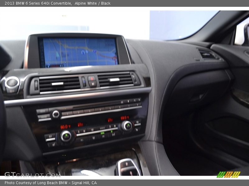 Alpine White / Black 2013 BMW 6 Series 640i Convertible