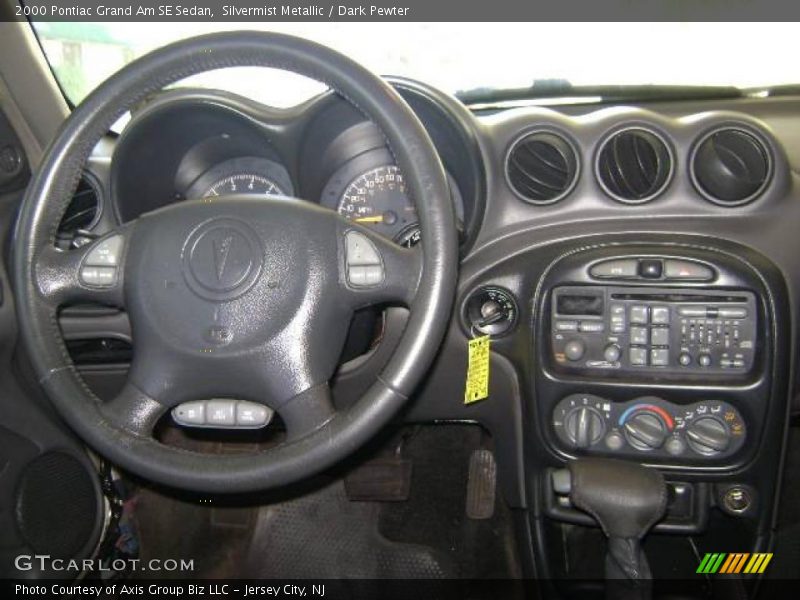 Silvermist Metallic / Dark Pewter 2000 Pontiac Grand Am SE Sedan