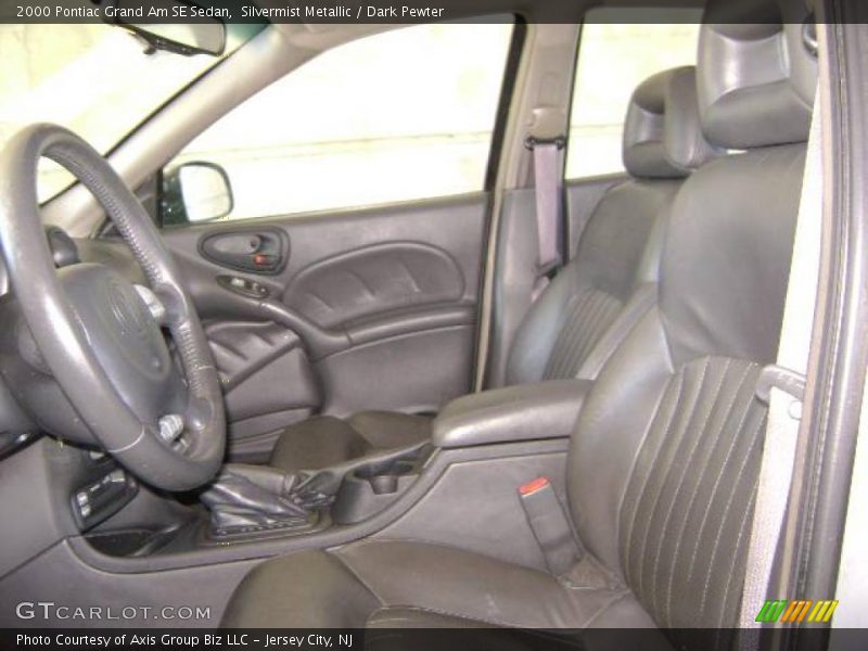 Silvermist Metallic / Dark Pewter 2000 Pontiac Grand Am SE Sedan