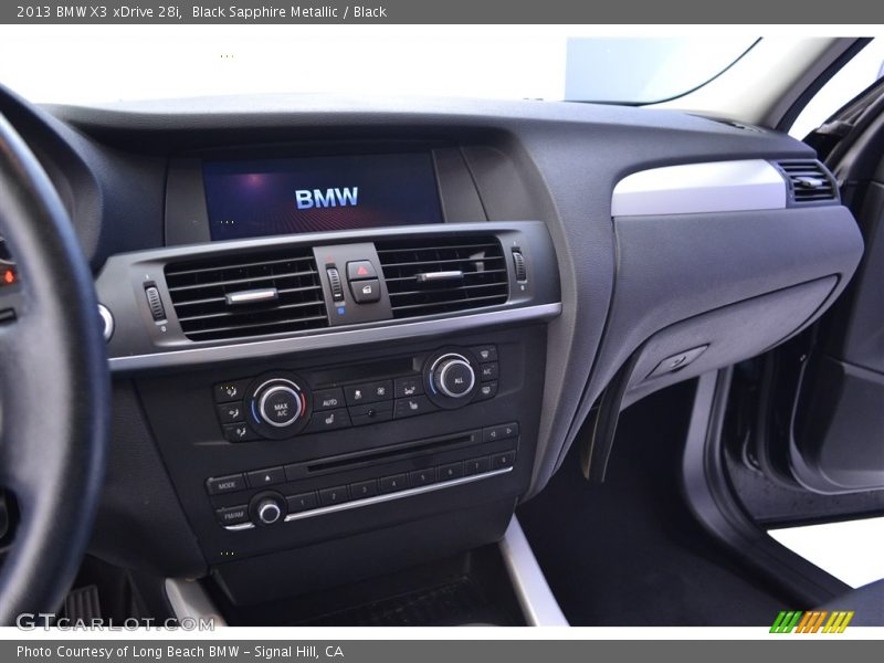 Black Sapphire Metallic / Black 2013 BMW X3 xDrive 28i