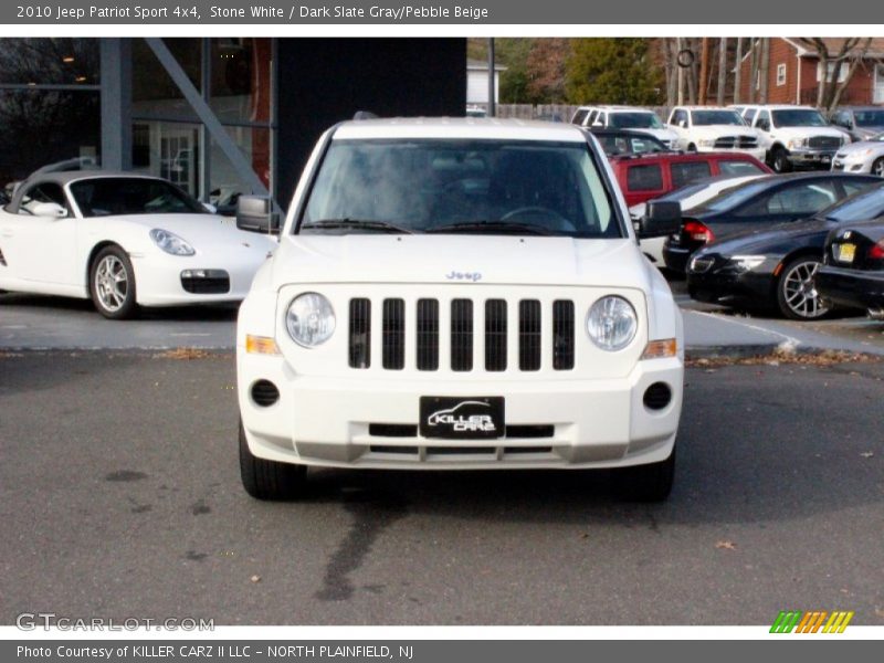 Stone White / Dark Slate Gray/Pebble Beige 2010 Jeep Patriot Sport 4x4