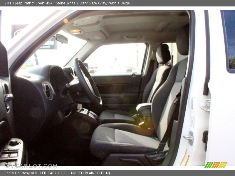Stone White / Dark Slate Gray/Pebble Beige 2010 Jeep Patriot Sport 4x4