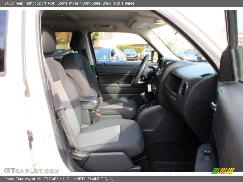 Stone White / Dark Slate Gray/Pebble Beige 2010 Jeep Patriot Sport 4x4
