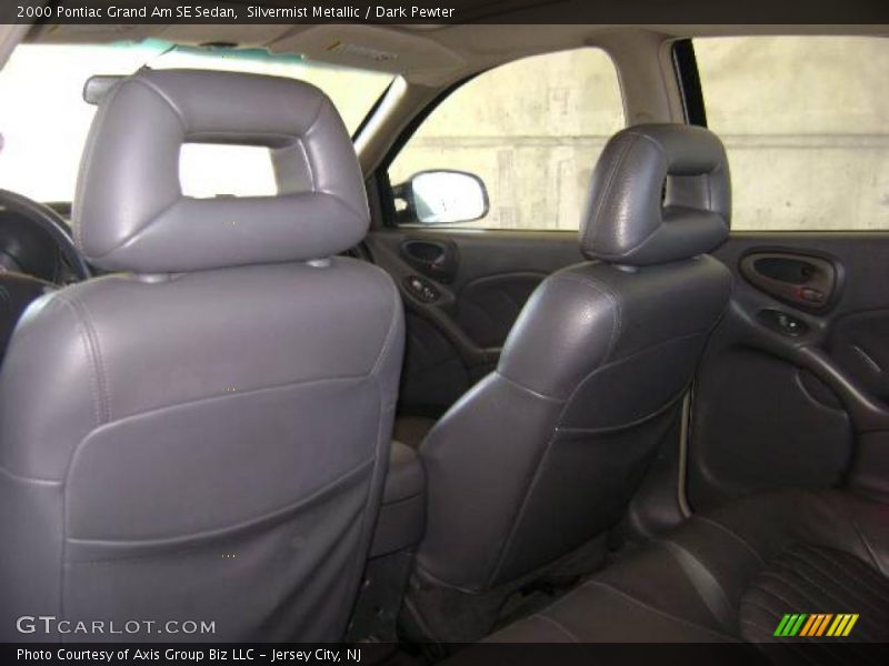 Silvermist Metallic / Dark Pewter 2000 Pontiac Grand Am SE Sedan