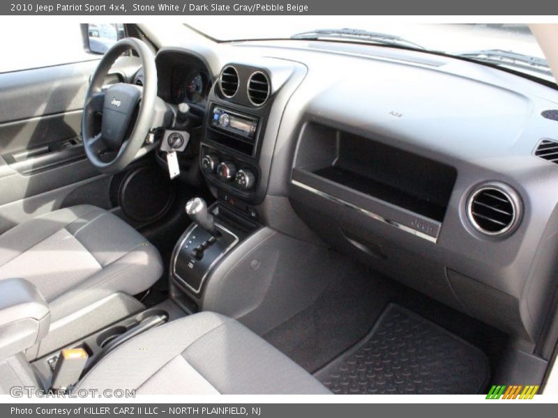 Stone White / Dark Slate Gray/Pebble Beige 2010 Jeep Patriot Sport 4x4