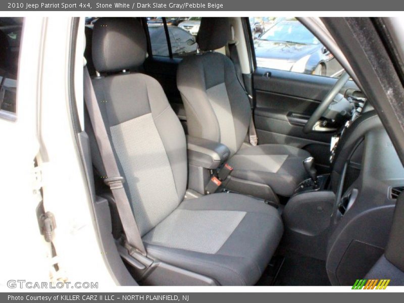 Stone White / Dark Slate Gray/Pebble Beige 2010 Jeep Patriot Sport 4x4