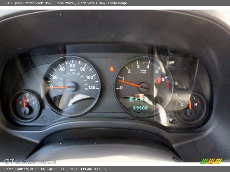Stone White / Dark Slate Gray/Pebble Beige 2010 Jeep Patriot Sport 4x4