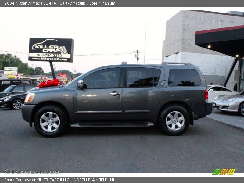 Galaxy Metallic / Steel/Titanium 2004 Nissan Armada LE 4x4