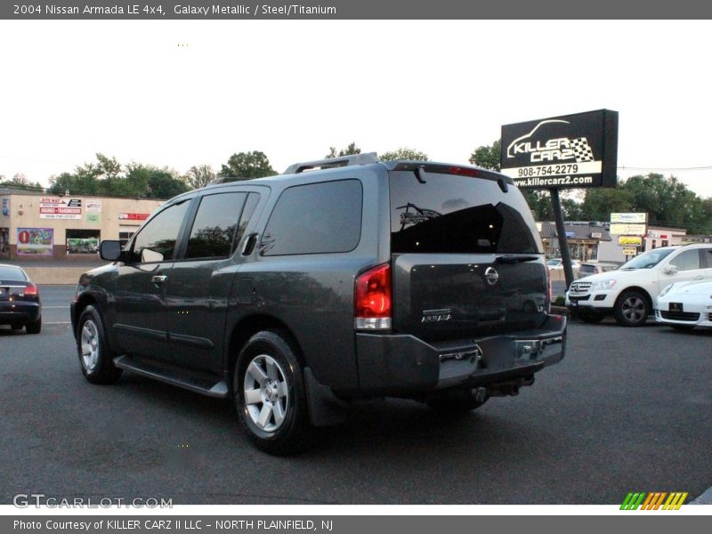 Galaxy Metallic / Steel/Titanium 2004 Nissan Armada LE 4x4