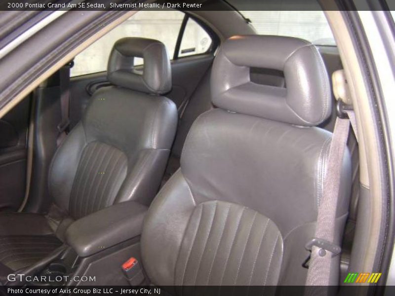 Silvermist Metallic / Dark Pewter 2000 Pontiac Grand Am SE Sedan