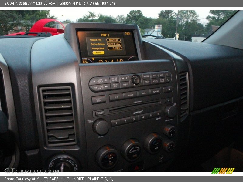 Galaxy Metallic / Steel/Titanium 2004 Nissan Armada LE 4x4