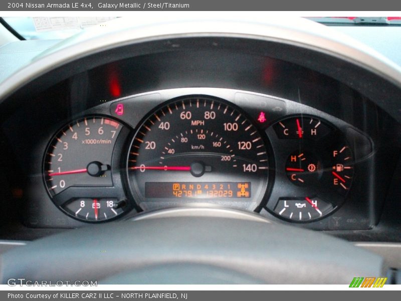 Galaxy Metallic / Steel/Titanium 2004 Nissan Armada LE 4x4