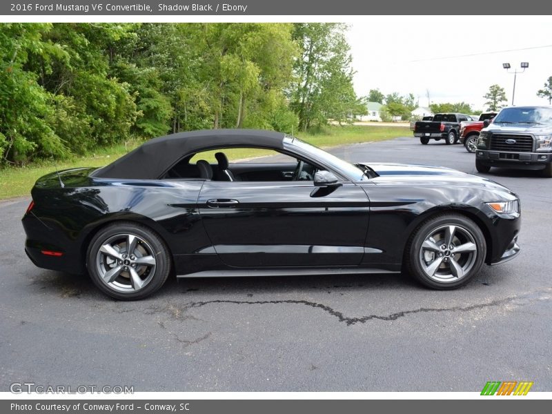  2016 Mustang V6 Convertible Shadow Black