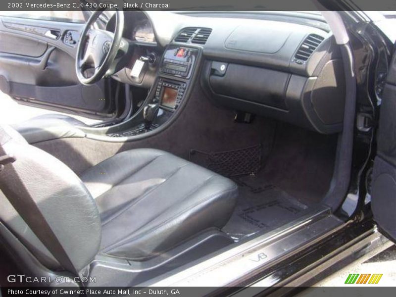 Black / Charcoal 2002 Mercedes-Benz CLK 430 Coupe