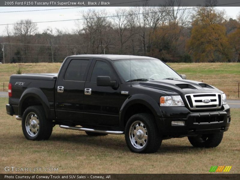 Black / Black 2005 Ford F150 Tuscany FTX SuperCrew 4x4