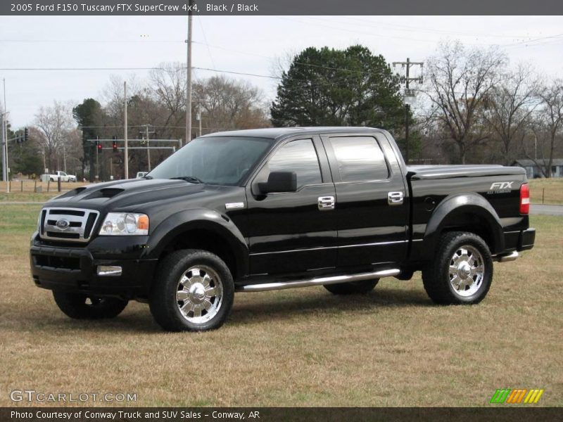 Black / Black 2005 Ford F150 Tuscany FTX SuperCrew 4x4