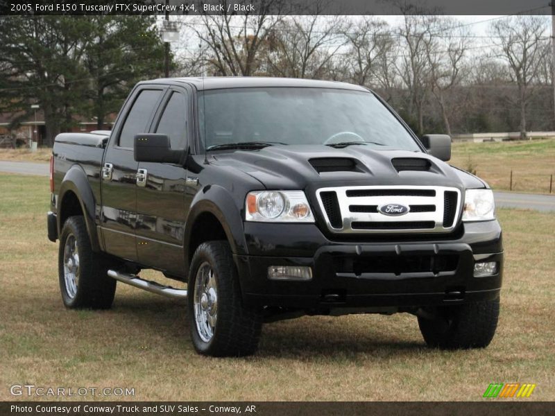 Black / Black 2005 Ford F150 Tuscany FTX SuperCrew 4x4