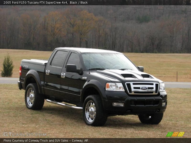 Black / Black 2005 Ford F150 Tuscany FTX SuperCrew 4x4