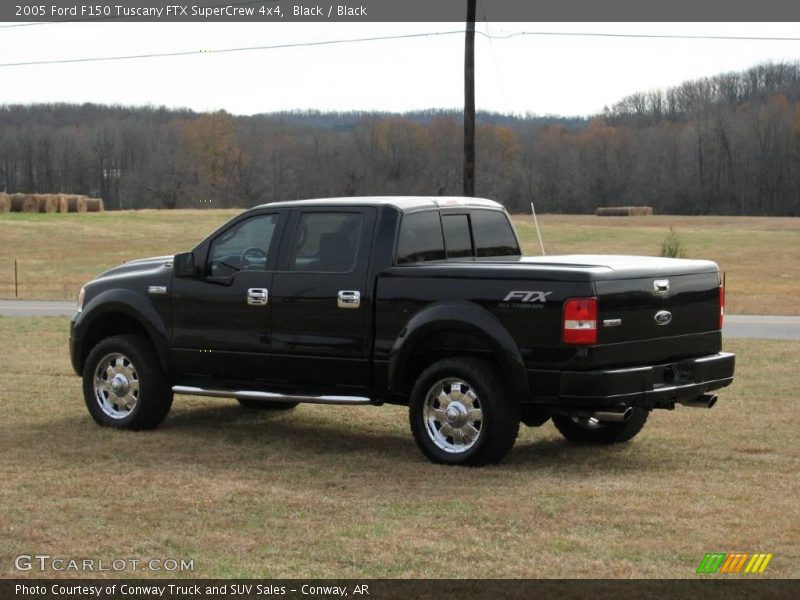 Black / Black 2005 Ford F150 Tuscany FTX SuperCrew 4x4