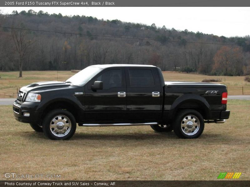 Black / Black 2005 Ford F150 Tuscany FTX SuperCrew 4x4