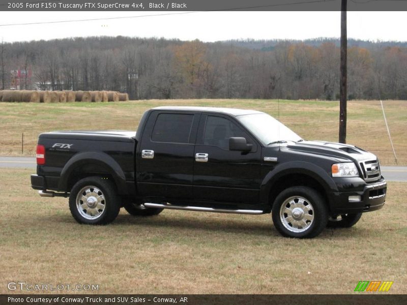 Black / Black 2005 Ford F150 Tuscany FTX SuperCrew 4x4