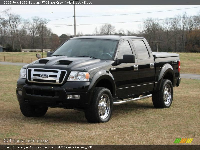 Black / Black 2005 Ford F150 Tuscany FTX SuperCrew 4x4