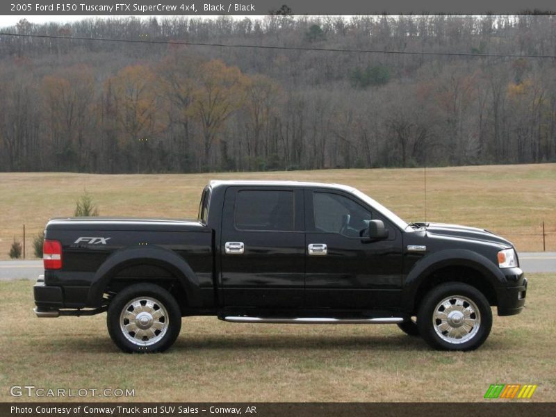 Black / Black 2005 Ford F150 Tuscany FTX SuperCrew 4x4