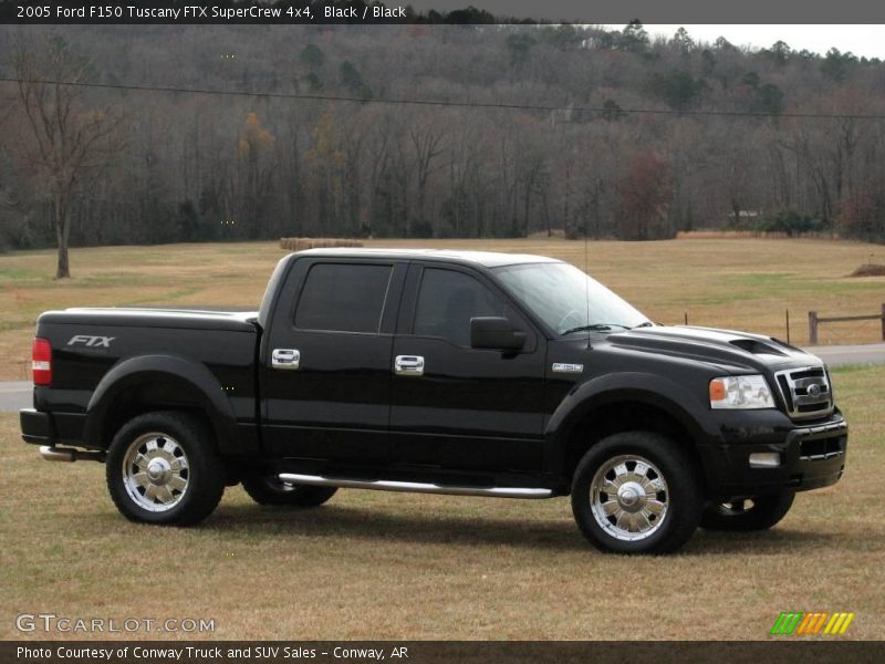 Black / Black 2005 Ford F150 Tuscany FTX SuperCrew 4x4