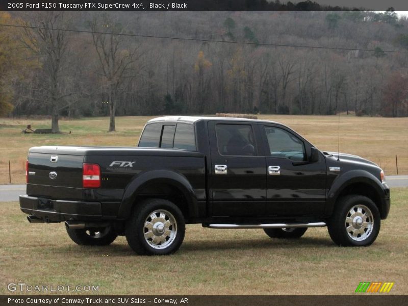 Black / Black 2005 Ford F150 Tuscany FTX SuperCrew 4x4