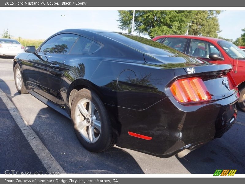 Black / Ebony 2015 Ford Mustang V6 Coupe